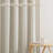 Cotton Curtains 2 Panels Set, Thick Organic Flax Belgian Linen Blend Privacy Window Drapes Rod Pocket & Back Tab with Light Filtering for Bedroom/Living Room-652358669-652358667
