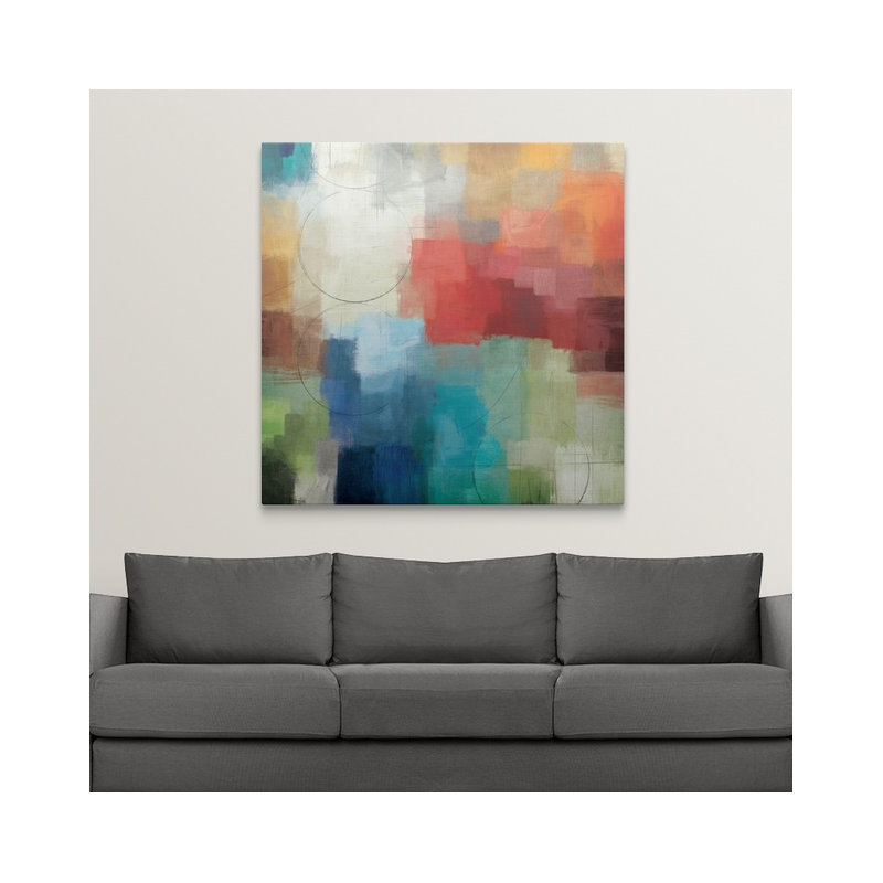 Golinda Seasons' by Michael Mullan Painting Print, 20" H x 20" W x 1.5" D, Canvas