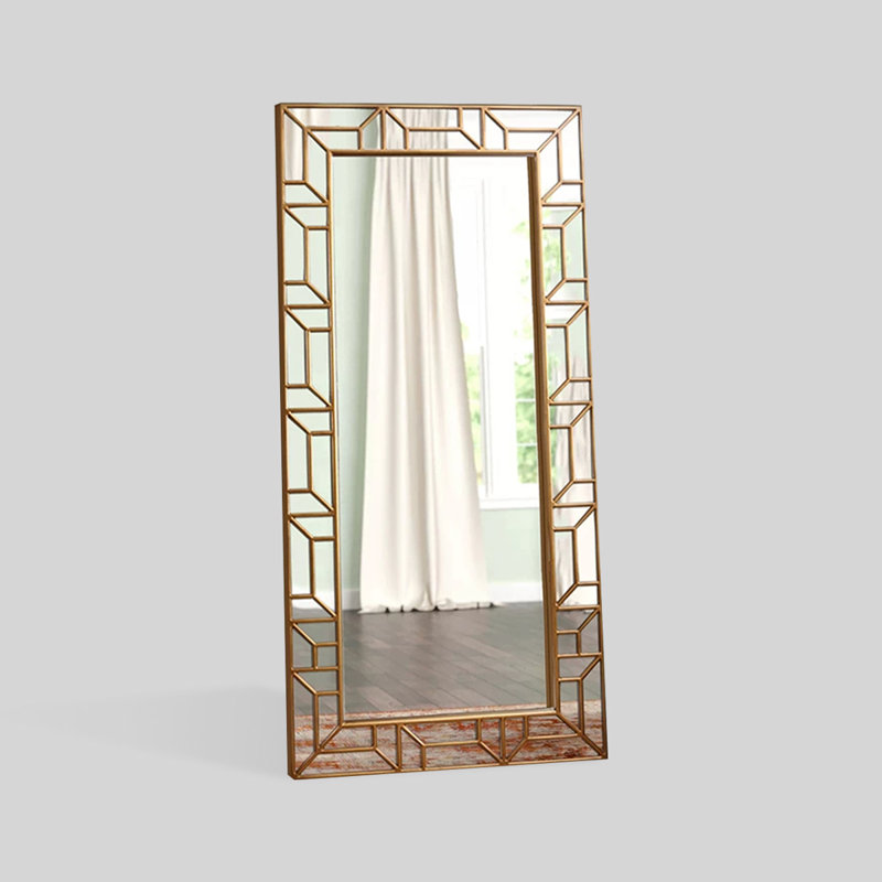 Rectangle Manufactured Wood Full Length Mirrors, 70.87" H x 31.5" W