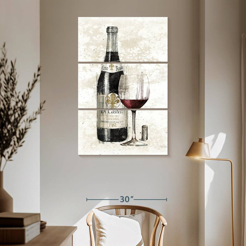 Yarlin Pencil Wine I, H 65 po x l 42 po
