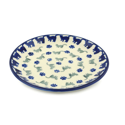 Polish Pottery 7" Appetizer Plate