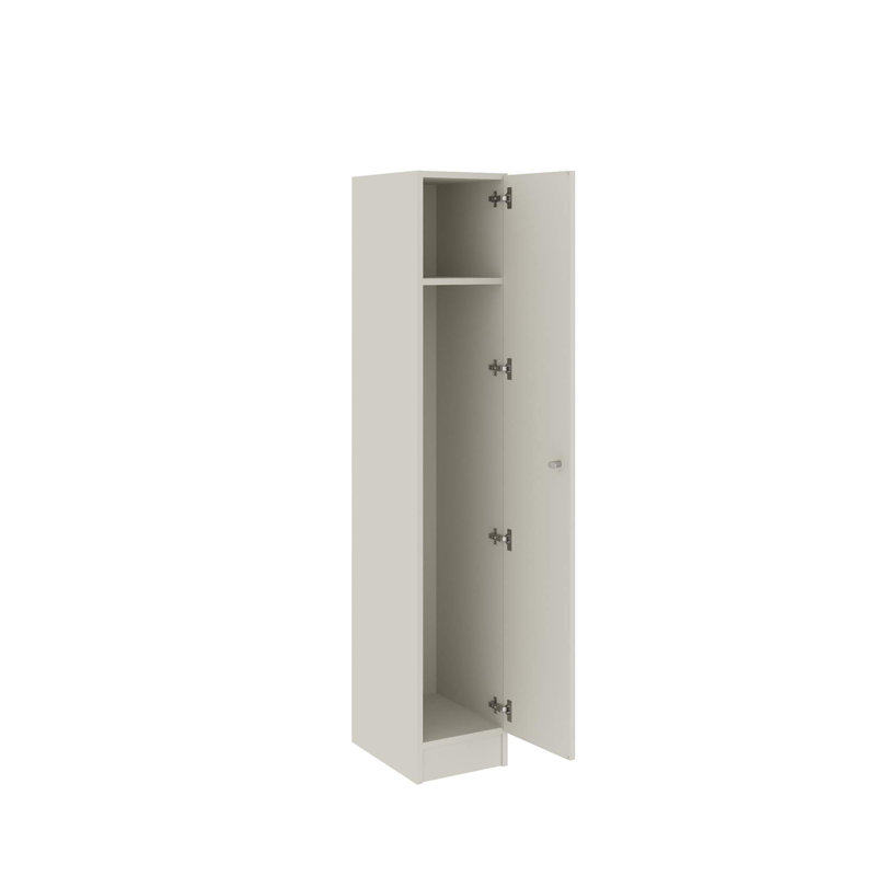 Armoire de vestibule de classe simple à un compartiment avec porte, Mirage