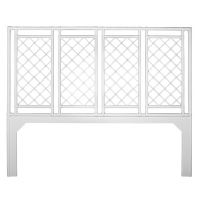 X And Diamond Open-Frame Headboard