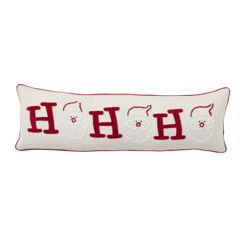 Housse de coussin Ho Ho Ho Santa, Housse de coussin seulement - sans coussin