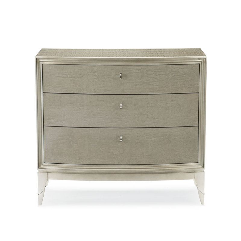 Shine 36.25'' W Solid Wood Nightstand