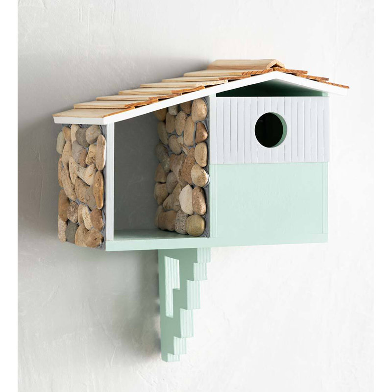 Maison d'oiseaux 11,25 po x 5,25 po x 9,5 po Satsuko