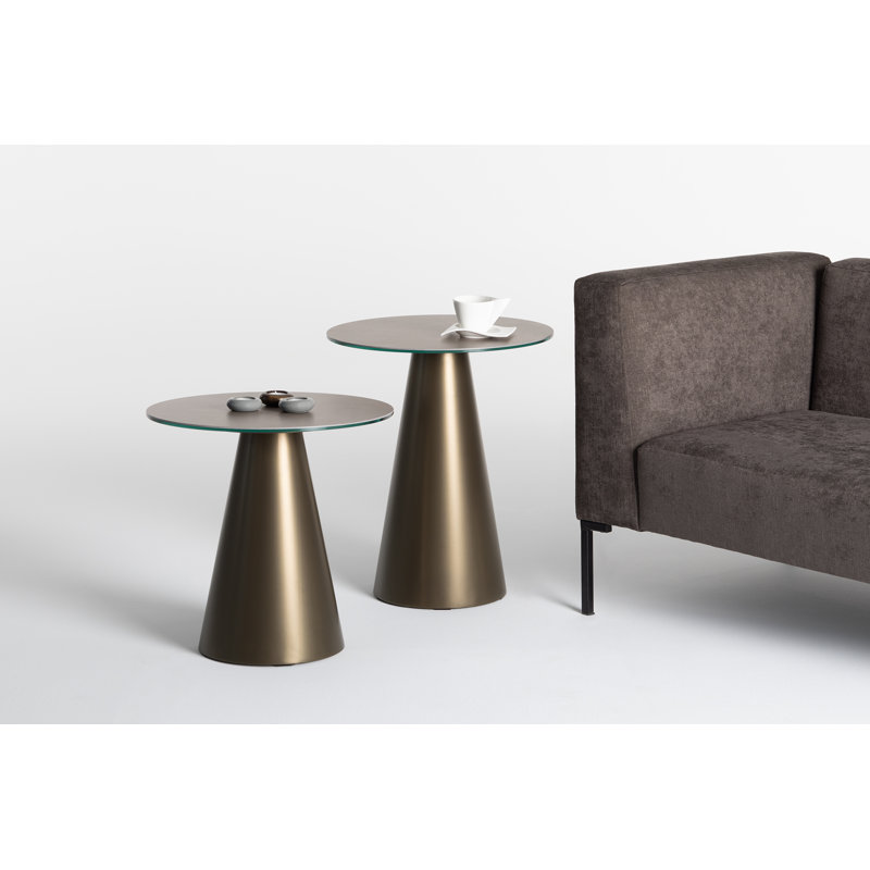 Aubriahna Pedestal Coffee Table