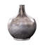 Advik Polished Silver Vase- Short-1715022759