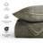 Stonewashed 100% Natural Cotton Waffle Quilt Set-119236249-119236246