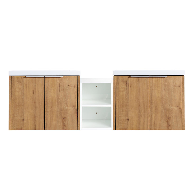 Meuble-lavabo à fermeture en douceur Kamre