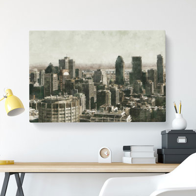 Montreal Skyline Vol.4 - Wrapped Canvas Print