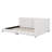 Modern Upholstered Platform Bed With USB Ports, Floor Daybed With Wood Slat Support-754875648