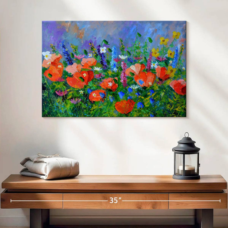 Harnek My Orange Poppies, H 16 po x l 24 po