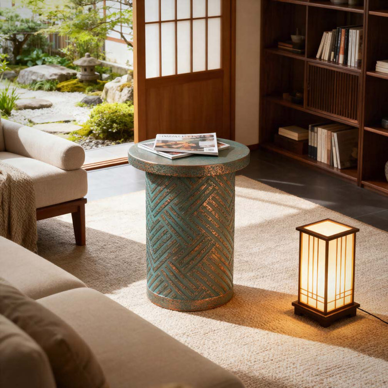 Table d'appoint d'extérieur pour terrasse