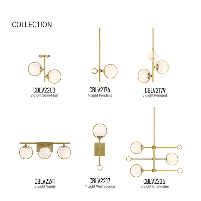 Reuland 3 - Light Dimmable Vanity Light