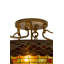 Rustic Lodge 6 - Light Flush Mount