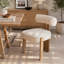 Chaise d'appoint rembourrée sans accoudoirs-131248047