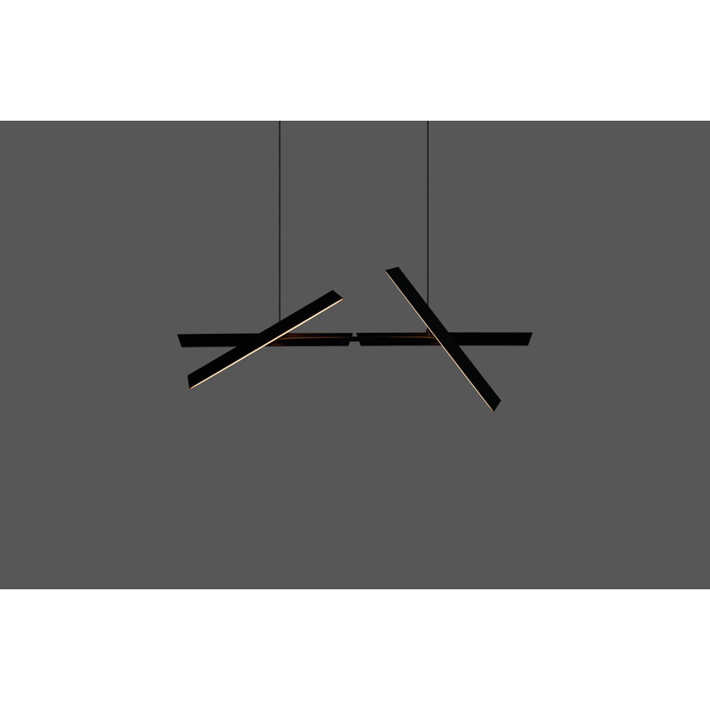 Lombox 4 - Light LED Geometric Pendant, Matte Black