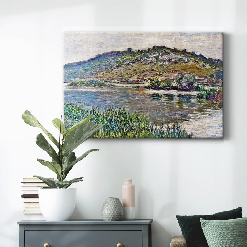 Landscape at Port-Gallery Wrapped Canvas, 12" H x 18" W