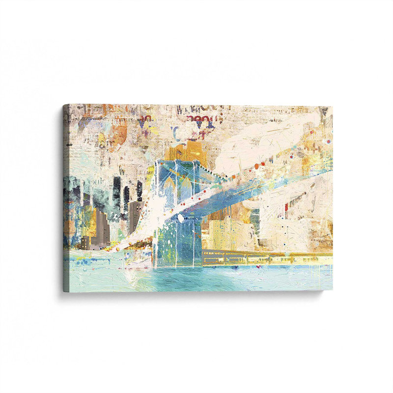 «Big Apple Sunrise Parade» sur toile par Porter Hastings, Toile tendue, No, H 8 po x l 12 po x P 1,25 po