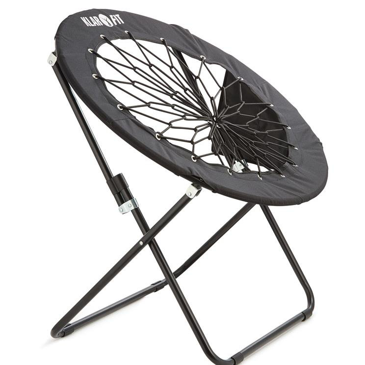 45cm H Folding Side Chair, Black