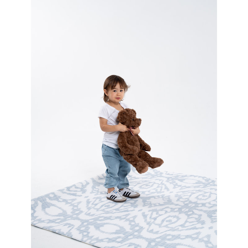 Reversible Emerson Foam Playmat, Blue