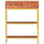 Ameerah 60cm Solid Wood Top Console Table