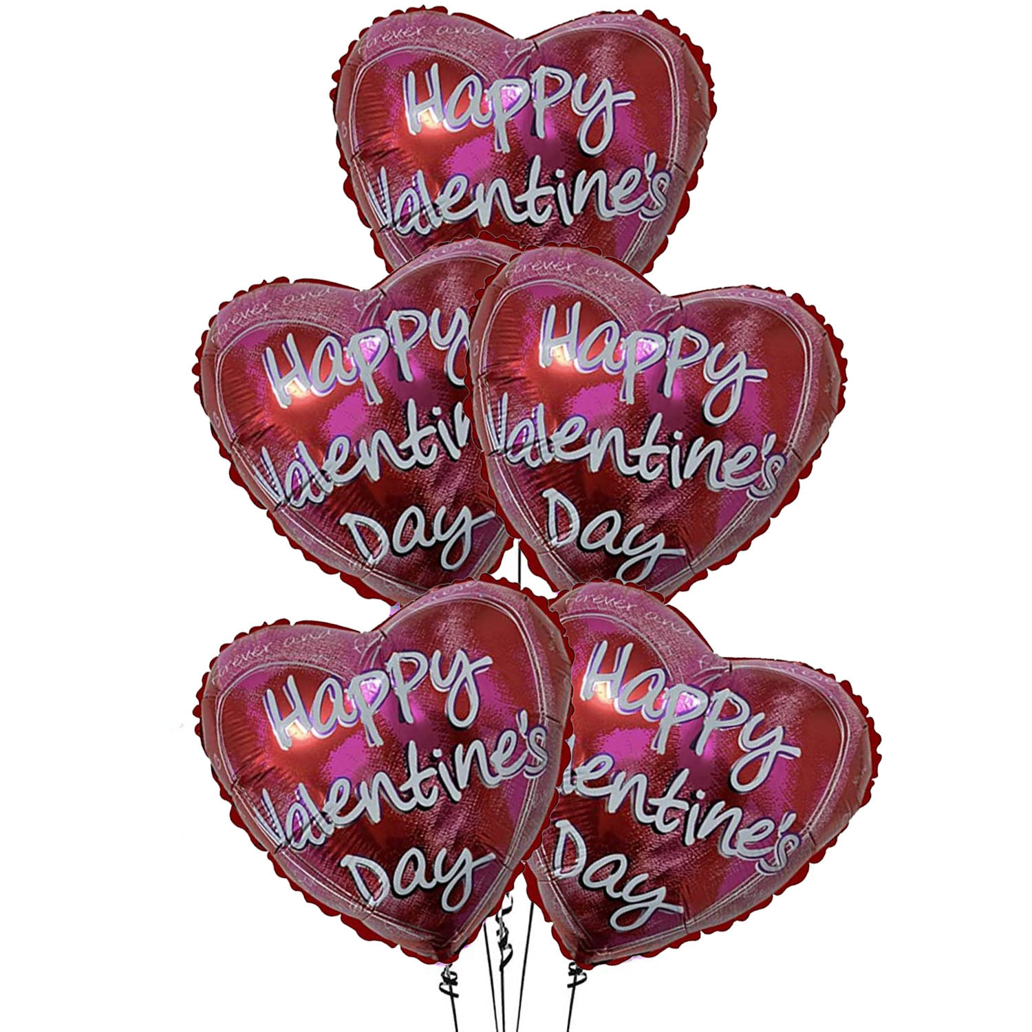 PMU Valentines Day Collage 18 Inch Mylar Foil Balloon | Wayfair