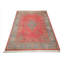 Tapis botanique traditionnel en laine noué à la main 9 x 12 po Kaasan