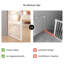 Polycarbonate (PC) Pressure Mounted Pet Gate