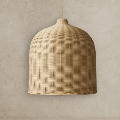 Elsyan Handwoven Rattan Pendant Light Shade