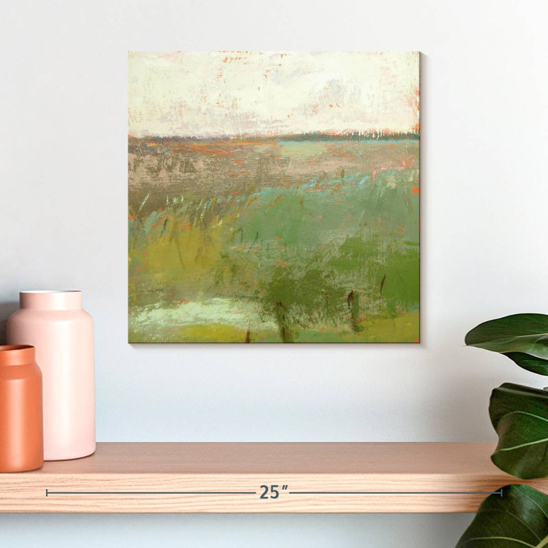 Rustic Landscape I, 16" H x 16" W