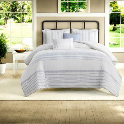 Ensemble de literie, lit double en jacquard de coton
