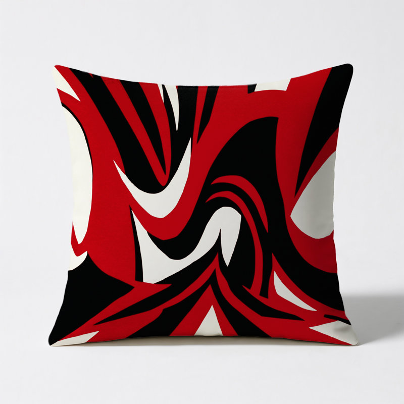 Abstract Redshift Indoor And Outdoor Pillow, Square 16"