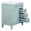 Meuble-lavabo de salle de bain 30 po - Armoire avec tiroir et lavabo, quincaillerie moderne incluse-1066265375