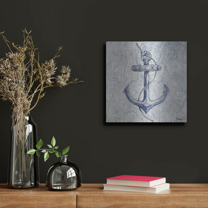 «Vintage Nautical I» par Paul Brent, H 12 po x l 12 po