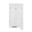 Armoire de rangement triangulaire pour salle de bain avec tablettes réglables, armoire de plancher autoportante, organisateur de coin pour petit espace-1238026026