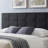 [Ship To Canada Only] King-Size Upholstered Platform Bed Frame With Contemporary Tufted Waffle Stitching, Easy Assembly, Black