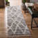 Triplett Fringe Shag Performance Geometric Rug