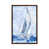 Toile classique avec cadre brun