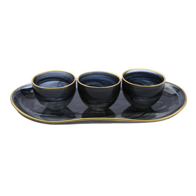 Wrought Studio™ Baptiste Glass Salad Bowl