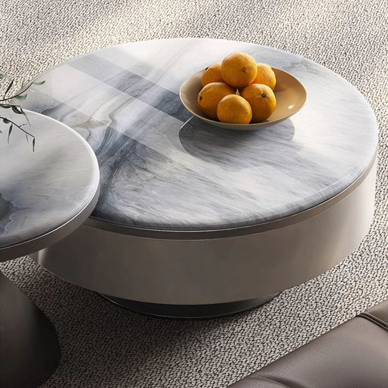 Table basse simple en pierre micro-cristalline