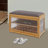 3-Tier 6 Pairs Shoe Storage Bench With Door