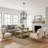 4 - Light Dimmable Globe Chandelier