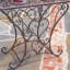 43in. Rectangular Mosaic Iron Table-129439558
