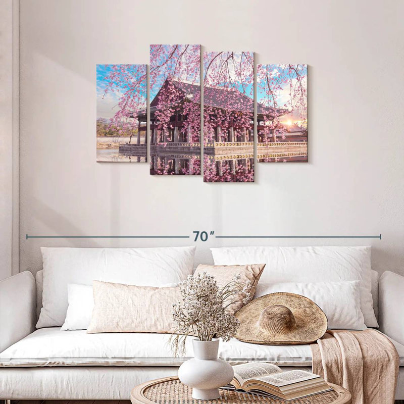 Lilie Seoul Cherry Blossoms, 27"H x 43"W