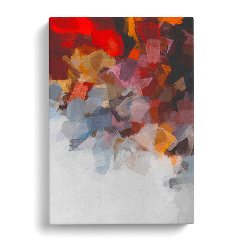Lightyears Abstract - Wrapped Canvas Painting, 50cm H x 35cm W x 3cm D