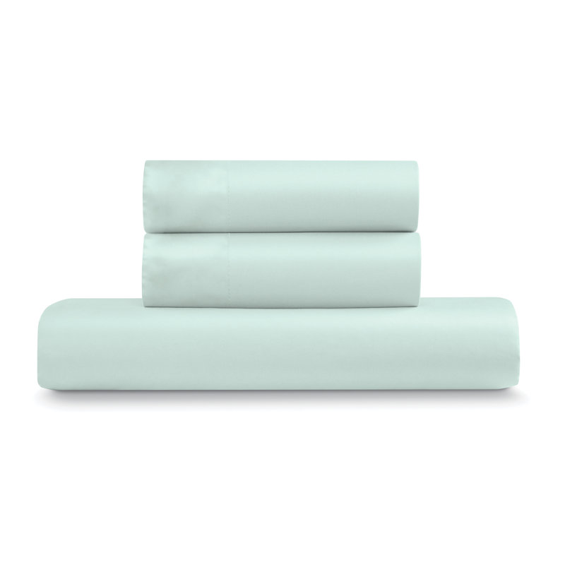 EJ Classic Cotton Percale Duvet Cover, Mint