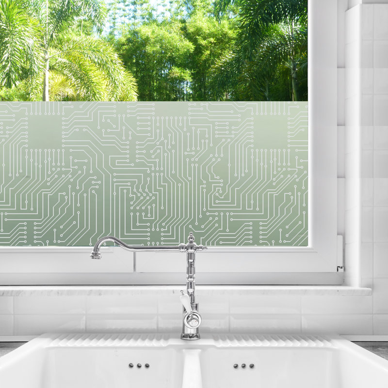 Abstract Window Decal, 36" x 48"