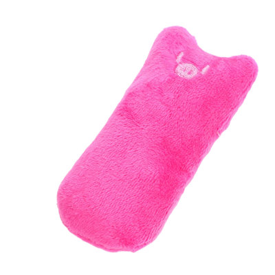 polyester Catnip Plush Toy Pet Toys Cute Expression Thumb Cats Interactive Vent Furry Mini